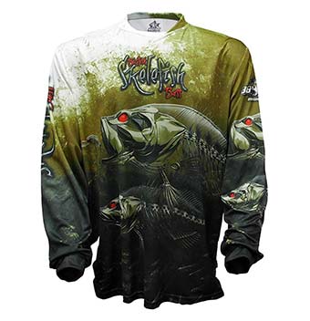 Bigfish SKELEFISH Bass Fishing Shirt